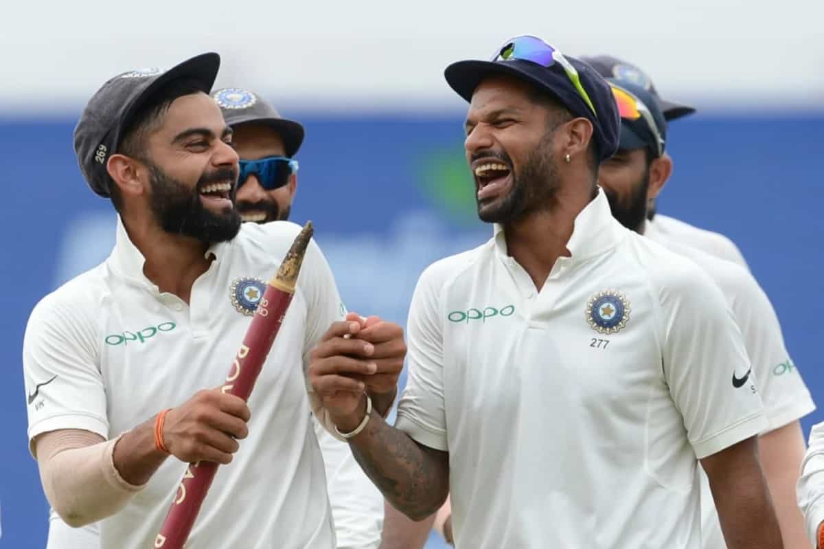 "Your trademark smile will be missed.." Virat Kohli's special message on Shikhar Dhawan's retirement