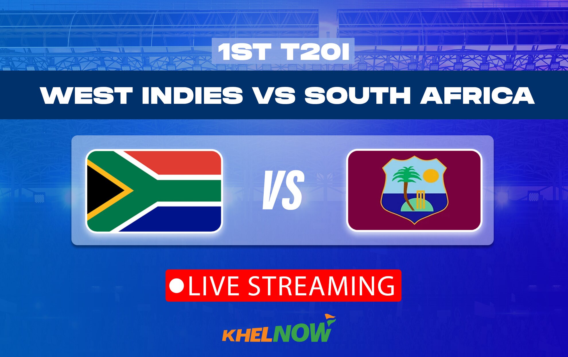 WI vs SA Live streaming details, when and where to watch 1st T20I of