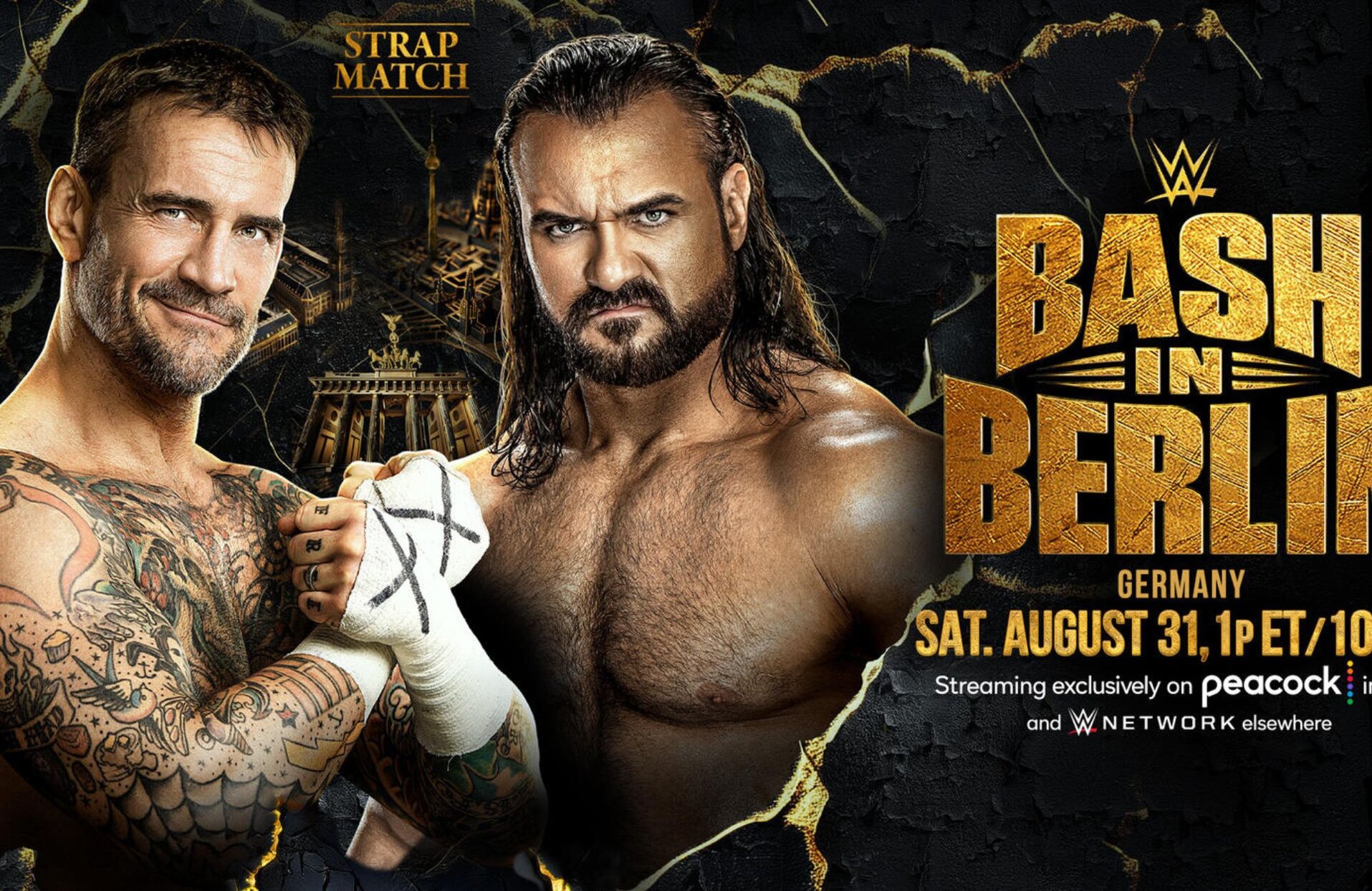 WWE Bash in Berlin 2024 Live Results CM Punk vs Drew McIntyre; Cody