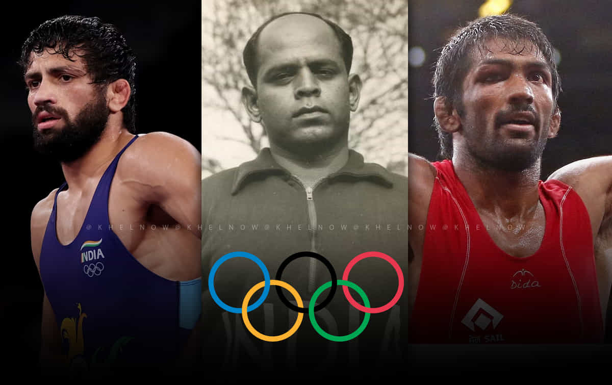 All medals won by India in wrestling at Summer Olympics
