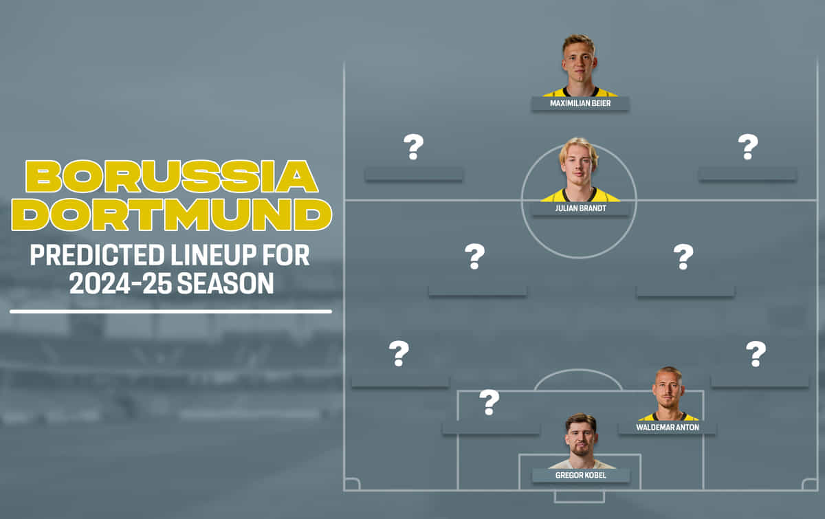Borussia Dortmund predicted lineup for Bundesliga 2024-25 season