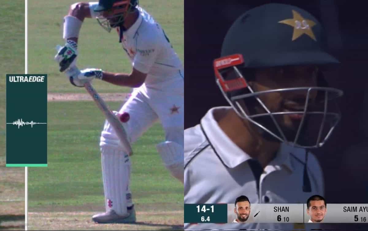 [Watch] Angry Shan Masood protests after controversial dismissal in 1st Pakistan vs Bangladesh test