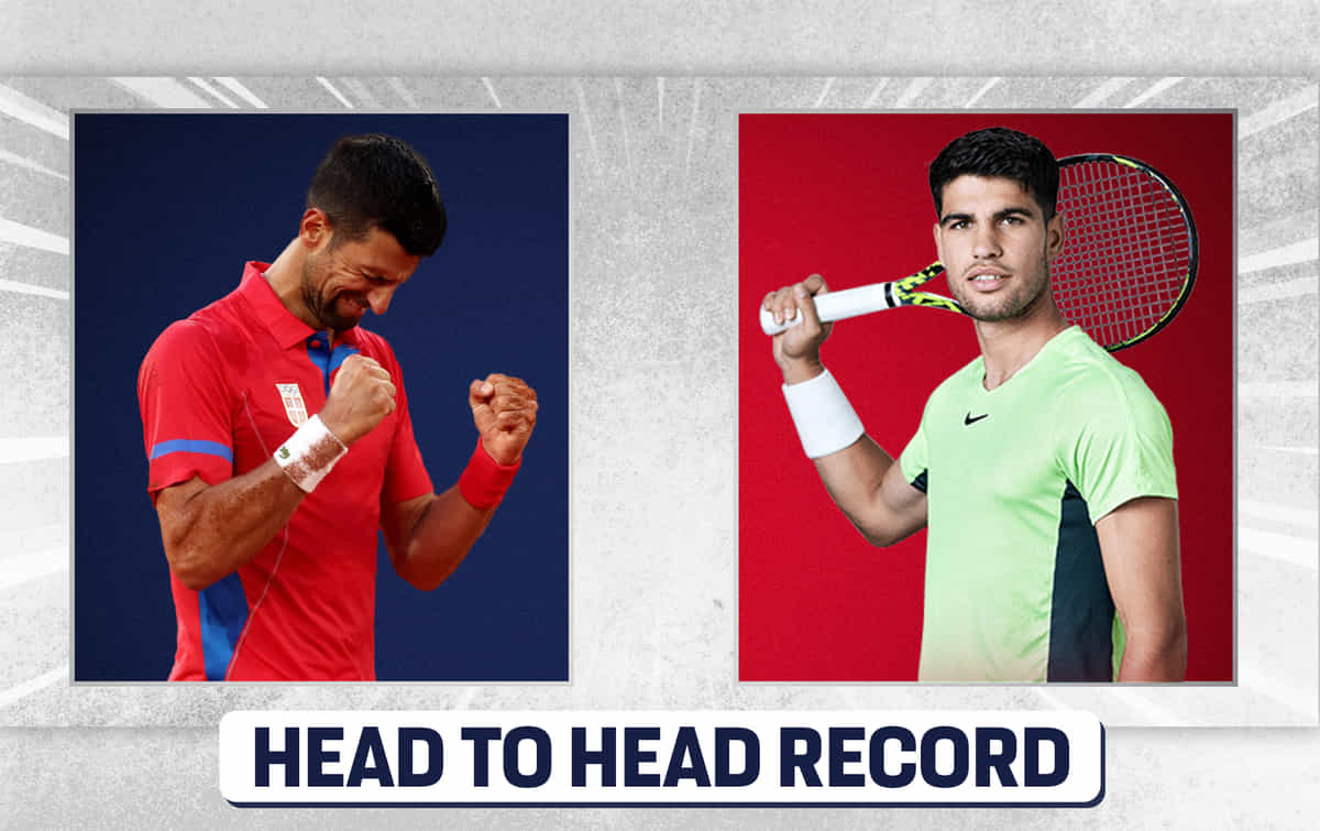 Novak Djokovic vs Carlos Alcaraz head-to-head record