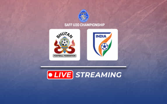 SAFF U20 Championship 2024: Bhutan vs India Live