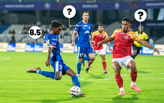 Bengaluru FC vs East Bengal Player Ratings: Vinith, Rahul dazzle as Mahesh, Lalchungnunga falter | ISL 2024-25