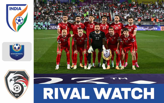 2024 Intercontinental Cup Rival Watch: Syria