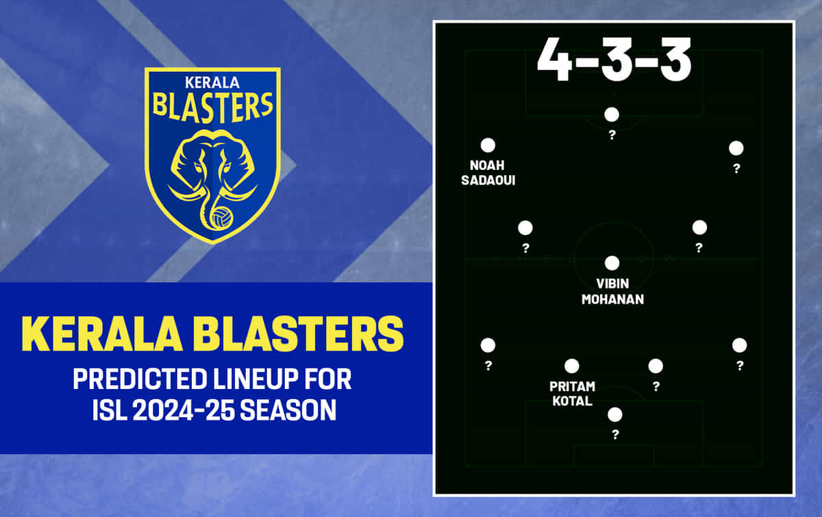 Kerala Blasters FC predicted lineup for ISL 2024-25