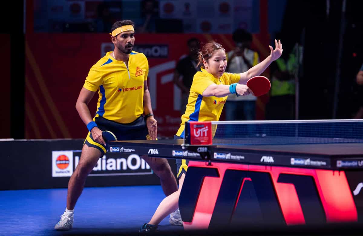 Ultimate Table Tennis 2024: Hosts Chennai Lions record biggest win of all time against Puneri Paltan