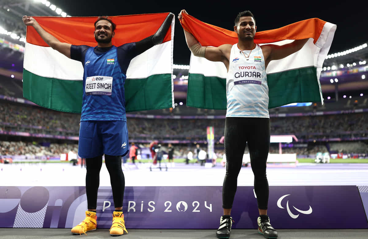 Paris Paralympics 2024: Ajeet Singh wins silver, Sundar Gurjar clinches bronze in men's javelin throw F46