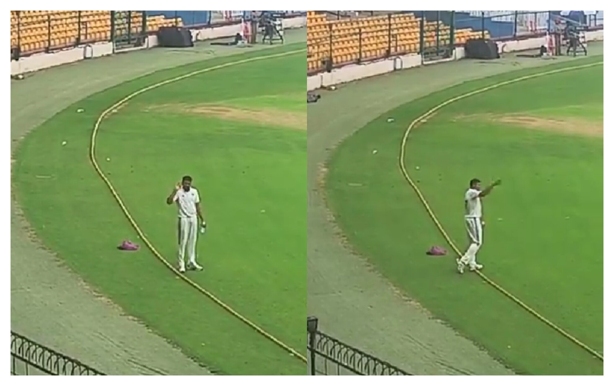 [Watch] Fans boo Avesh Khan with "RCB..RCB" chants during Duleep Trophy