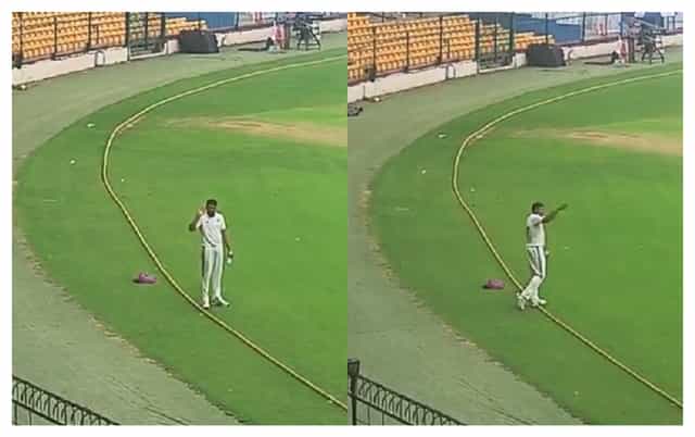 [Watch] Fans boo Avesh Khan with "RCB..RCB" chants during Duleep Trophy 2024 game in Bengaluru