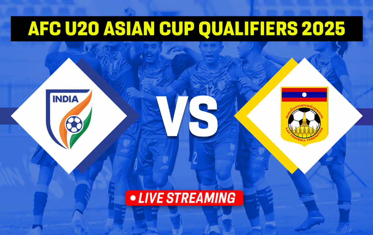 2025 AFC U20 Asian Cup Qualifiers: India vs Laos Live