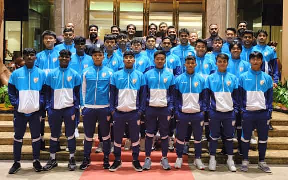 India U20 team arrive in Laos ahead of AFC Asian Cup Qualifiers 2025