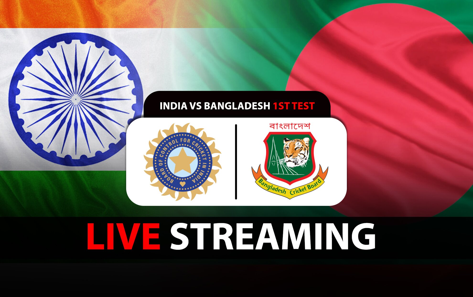 IND vs BAN Live streaming details, when and where to watch 1st test of