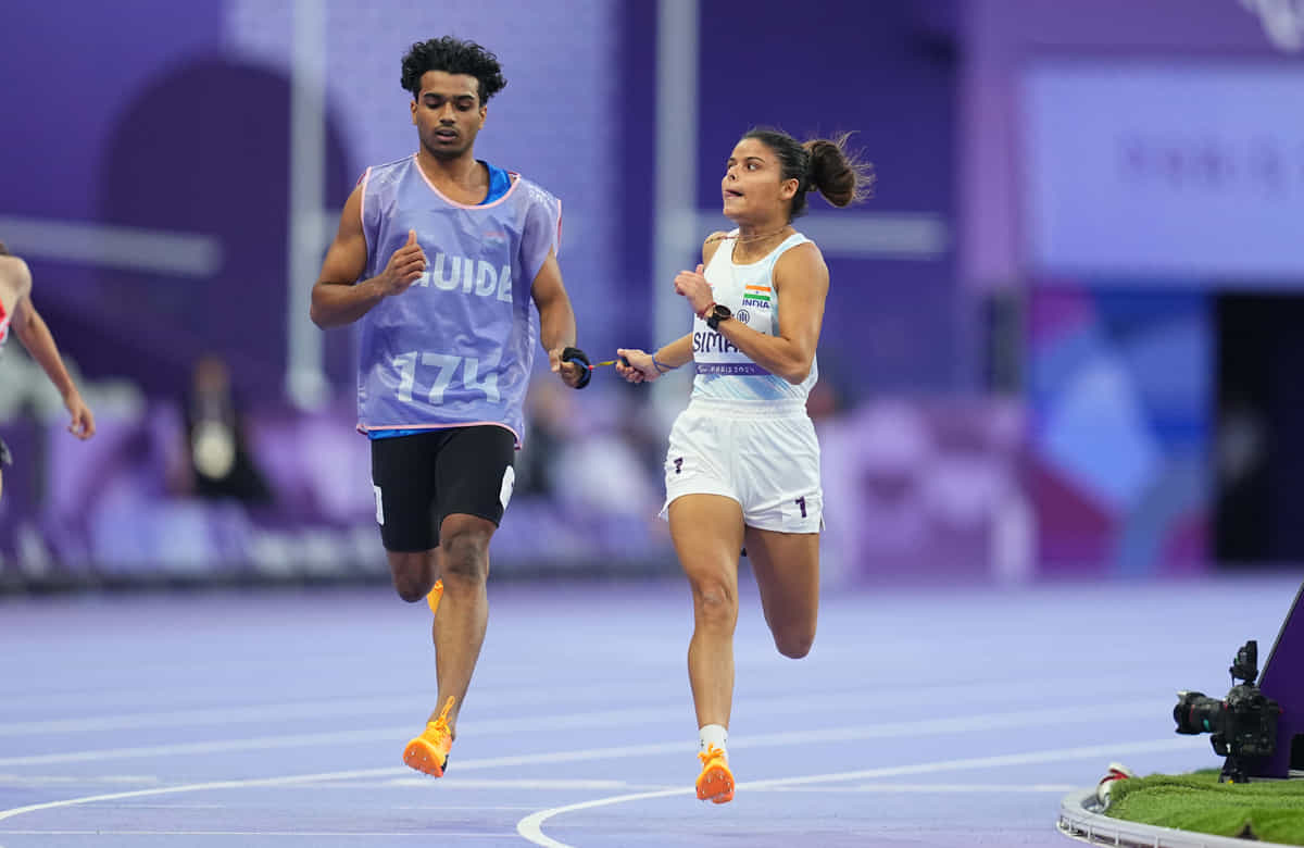 Paris Paralympics 2024: Simran Sharma bags bronze in women's 200m T12 event