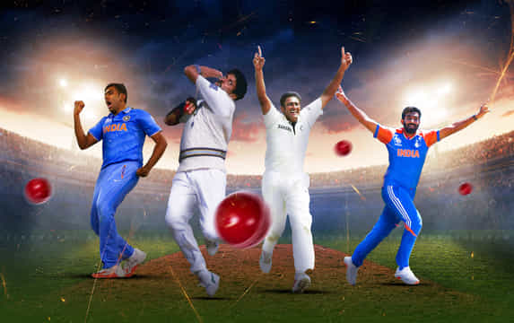 Top 10 Indian bowlers with most wickets in international cricket