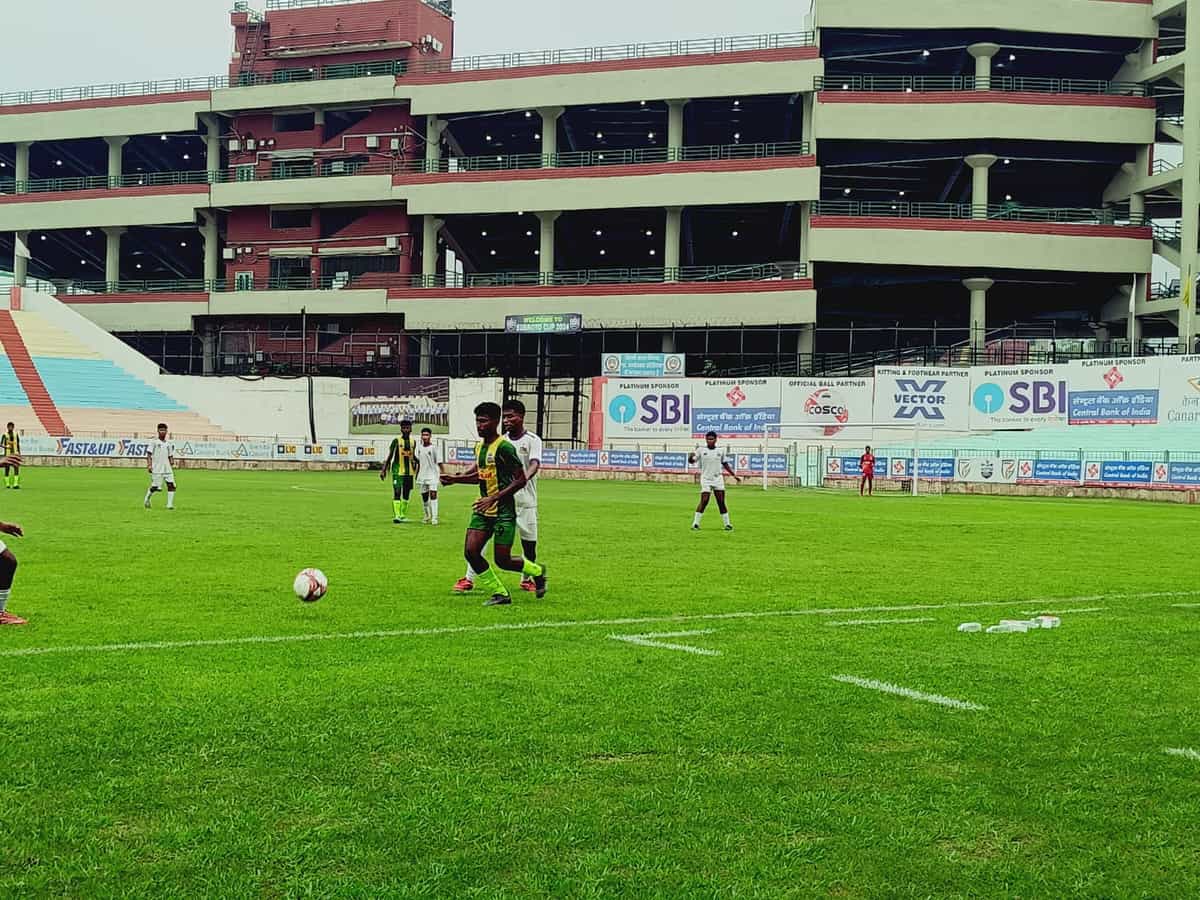 Subroto Cup 2024 Junior Boys Category (U17): Goals galore on day one