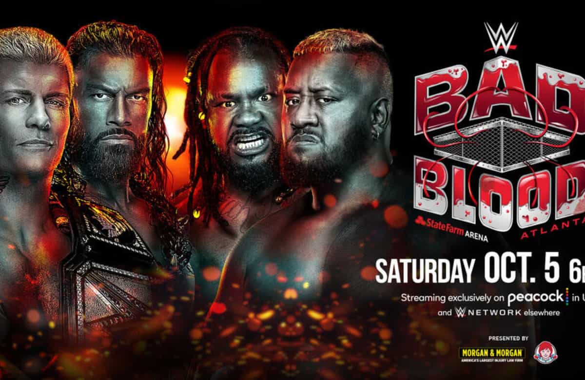 All matches confirmed for WWE Bad Blood 2024 PLE