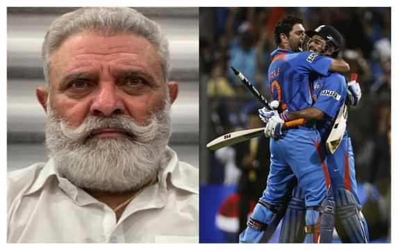 Yograj Singh, MS Dhoni, Yuvraj Singh