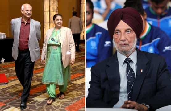 Indian hockey legends Harbinder Singh, Zafar Iqbal welcome international hockey's return to Delhi