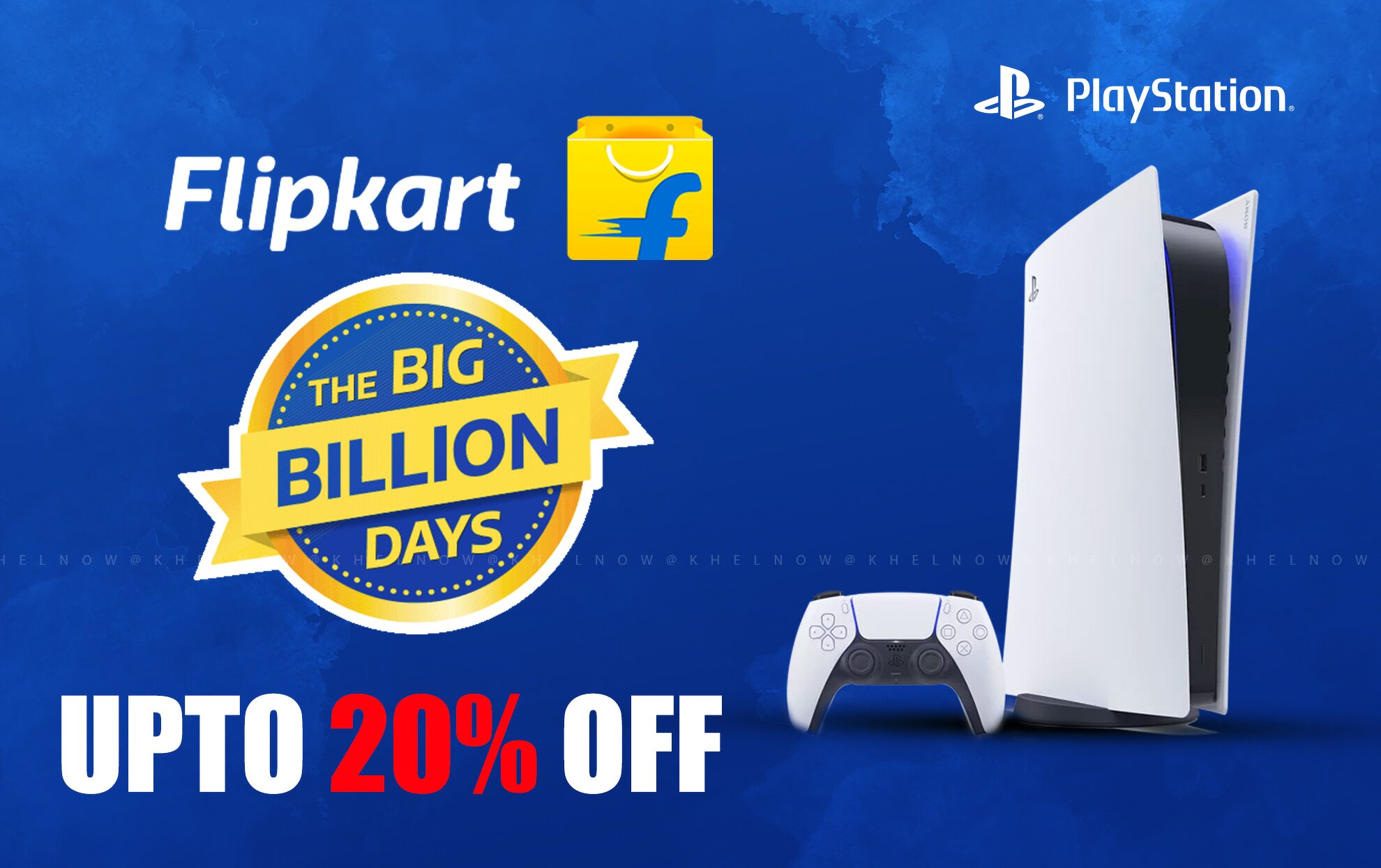 Massive price drops on PS5 Know about Flipkart Big Billion days sale