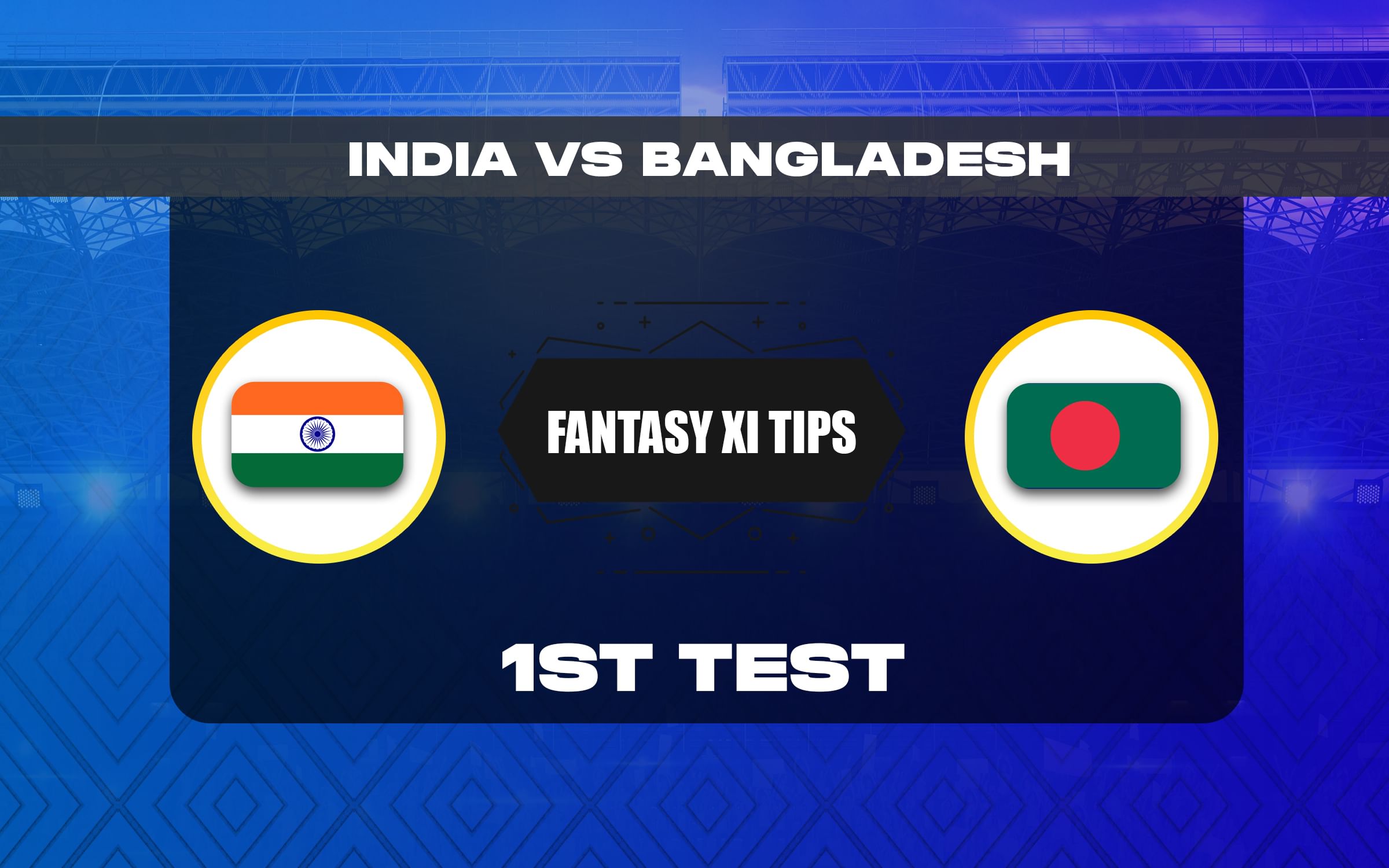 IND vs BAN Dream11 Prediction Today Match 1 India vs Bangladesh test