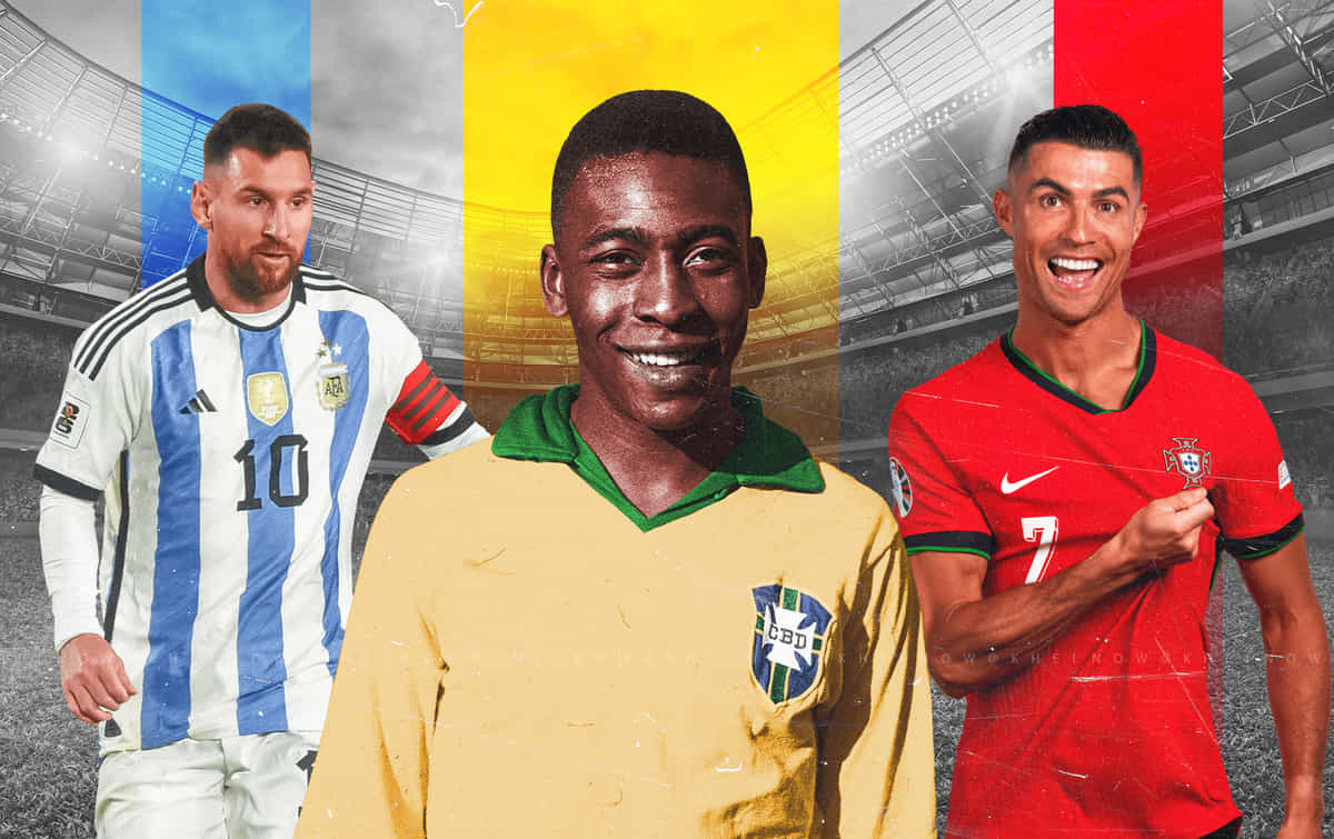 Top 10 highest goalscorers in football history (Cristiano Ronaldo & Lionel Messi)
