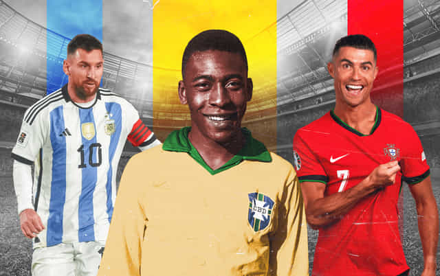 Top 10 highest goalscorers in football history (Cristiano Ronaldo & Lionel Messi)