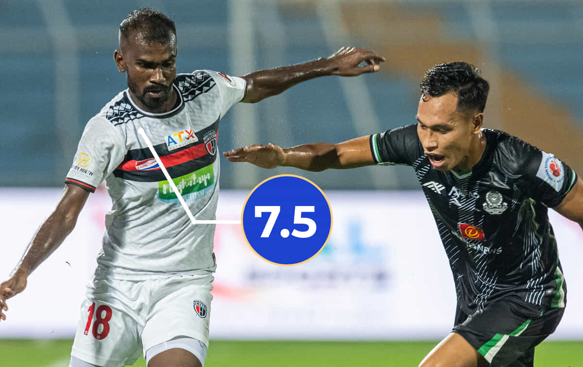 Mohammedan SC vs NorthEast United FC Player Ratings: Jithin, Asheer excel as Padam, Chhakchhuak falter | ISL 2024-25