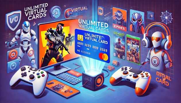 The benefits of unlimited virtual cards for buying gaming content and eSports gear