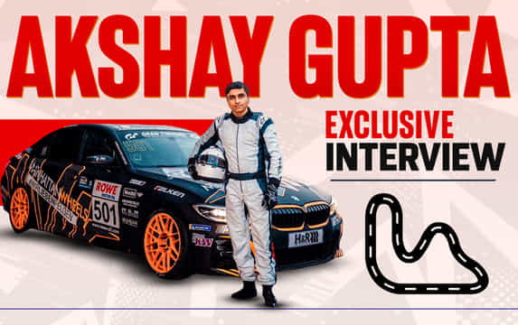 Car racing, 'clubfoot' disability, entrepreneurship: Akshay Gupta balancing life and track