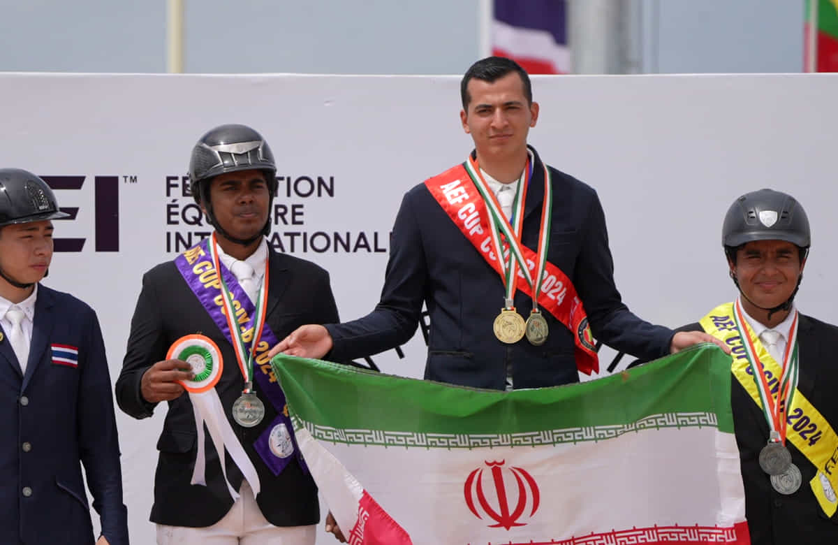 India record double podium finish, Iran claim top spot in Asian Equestrian Federation Cup CSIY-B standings