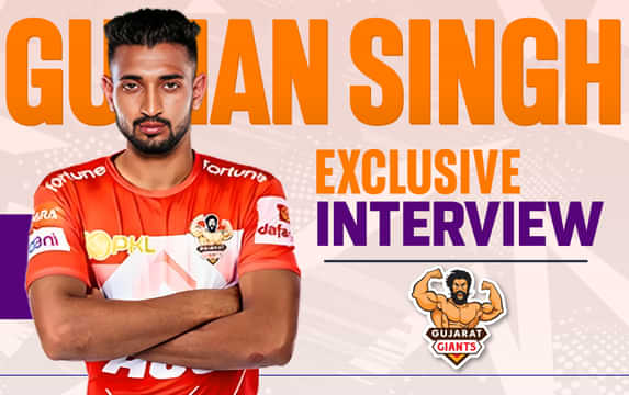 Aim is to play all matches in PKL 11 says Gujarat Giants' Guman Singh: Exclusive