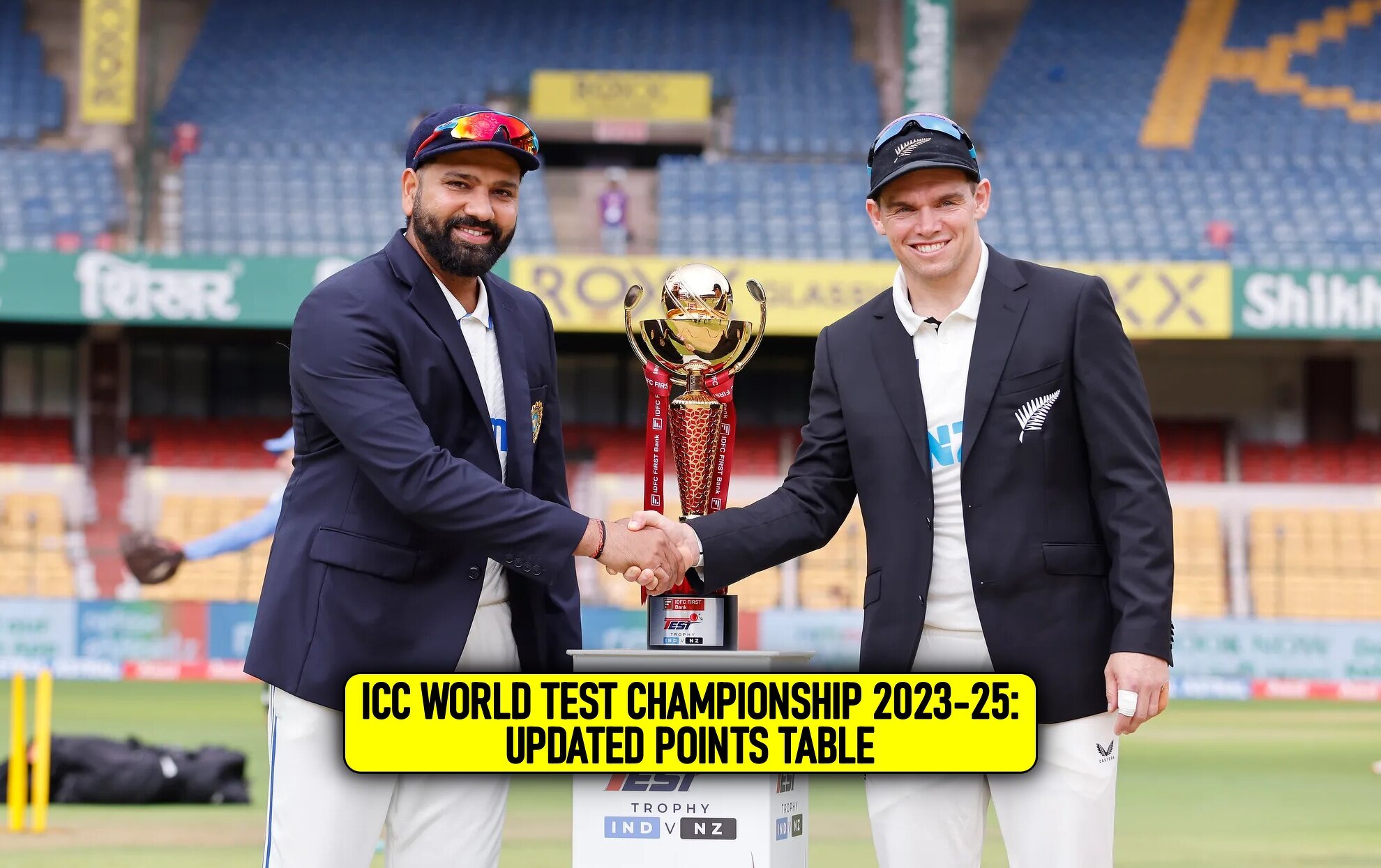 ICC World Test Championship 202325 updated points table after 1st test