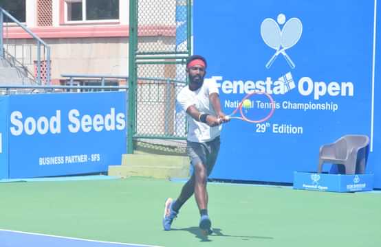 National Tennis Championship 2024: Nitin Kumar Sinha stuns Vishnu Vardhan to reach final in men's singles