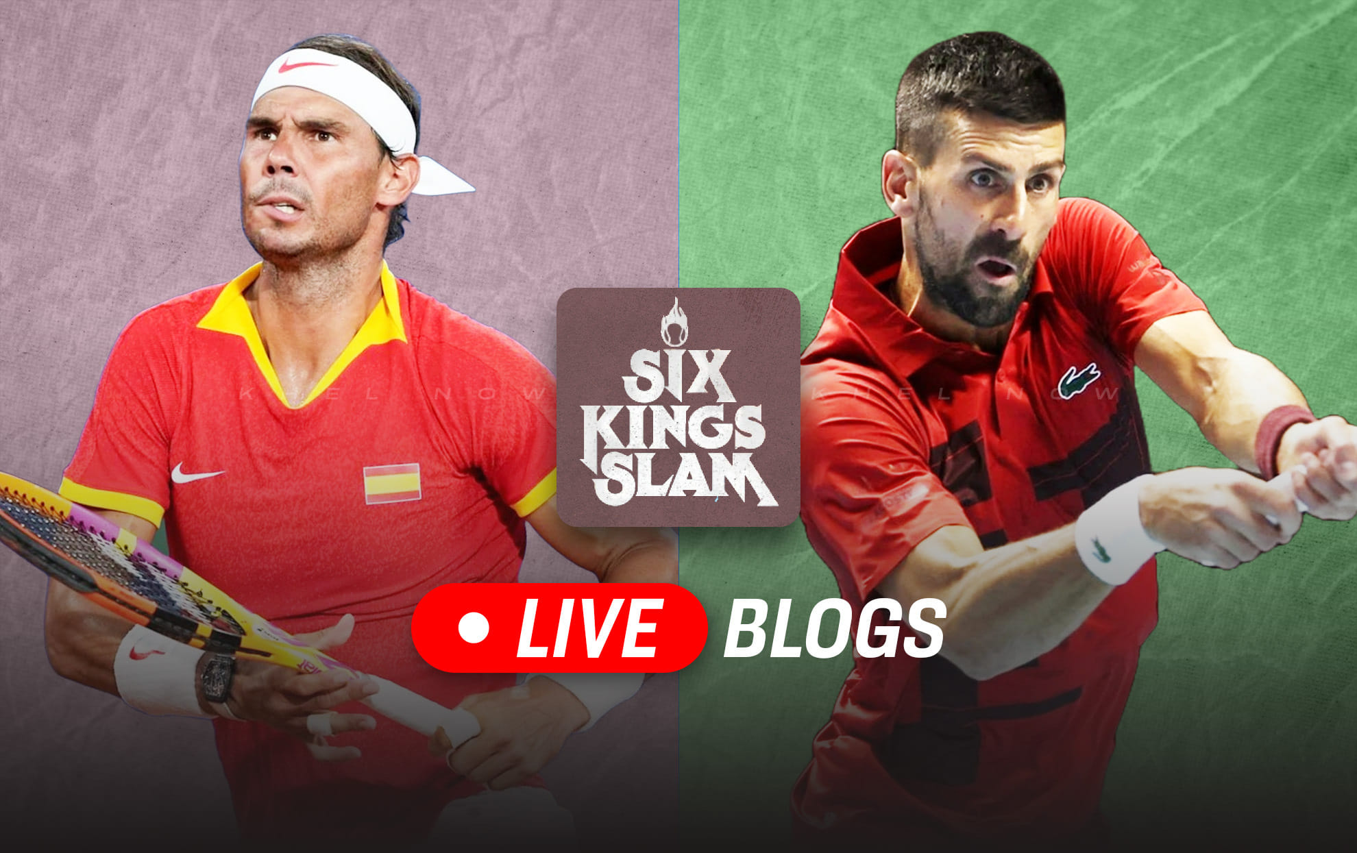 ♐ [TENIS/DIRECTO] Nadal vs Djokovic En vivo Online ! Six Kings Slam