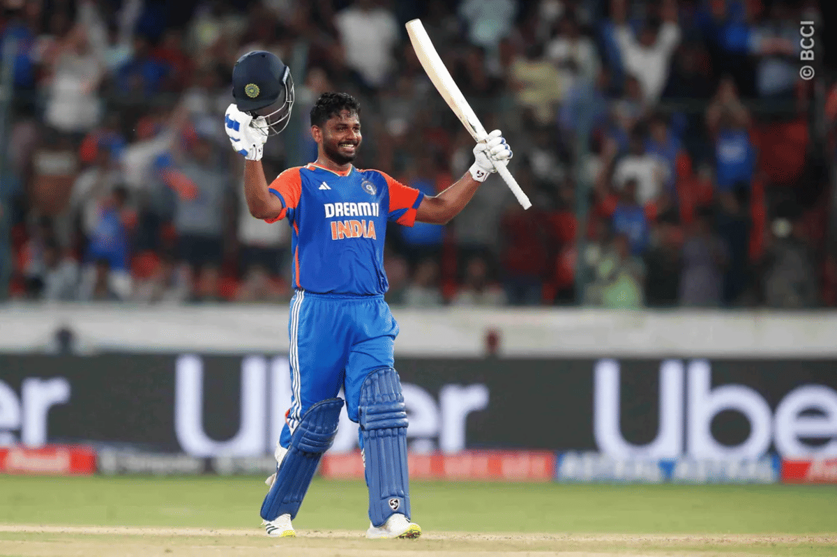 "I wanted to perform..." Sanju Samson after winning POTM for 111-run knock vs Bangladesh in 3rd T20I in Hyderabad