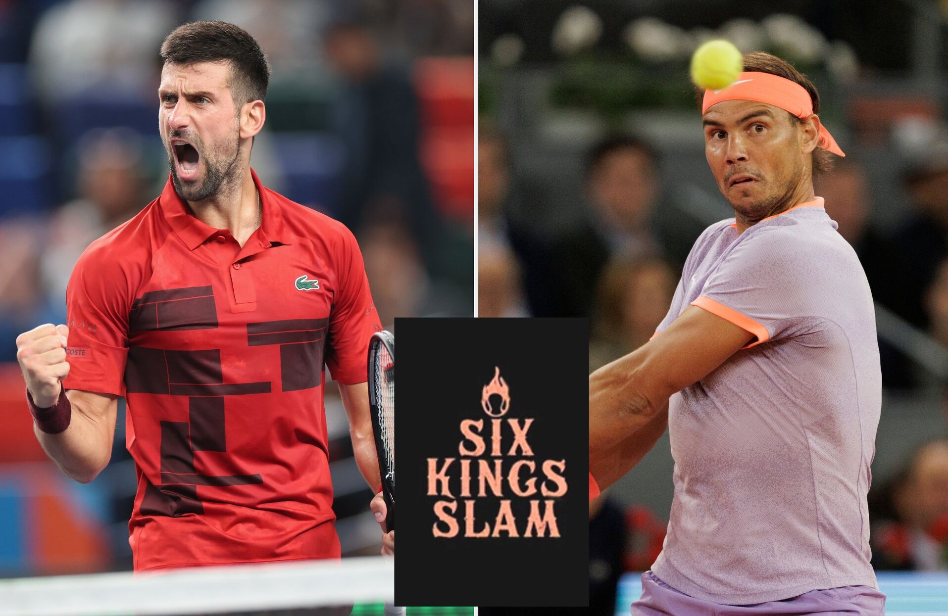 Where and how to watch Rafael Nadal vs Novak Djokovic match live in Six Kings Slam 2024