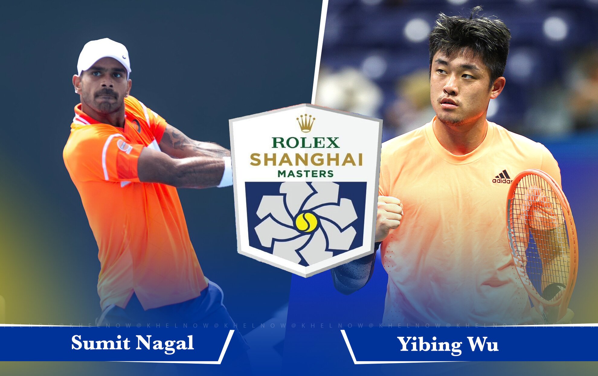 Sumit Nagal vs Wu Yibing Live Updates, ATP Shanghai Masters 2024