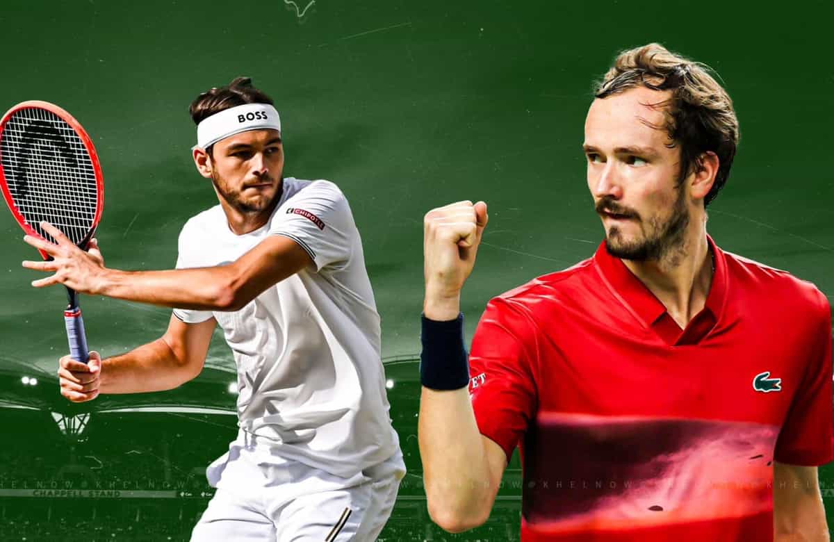 Top 10 active tallest tennis players in the world on the ATP Tour ft. Taylor Fritz, Daniil Medvedev & more