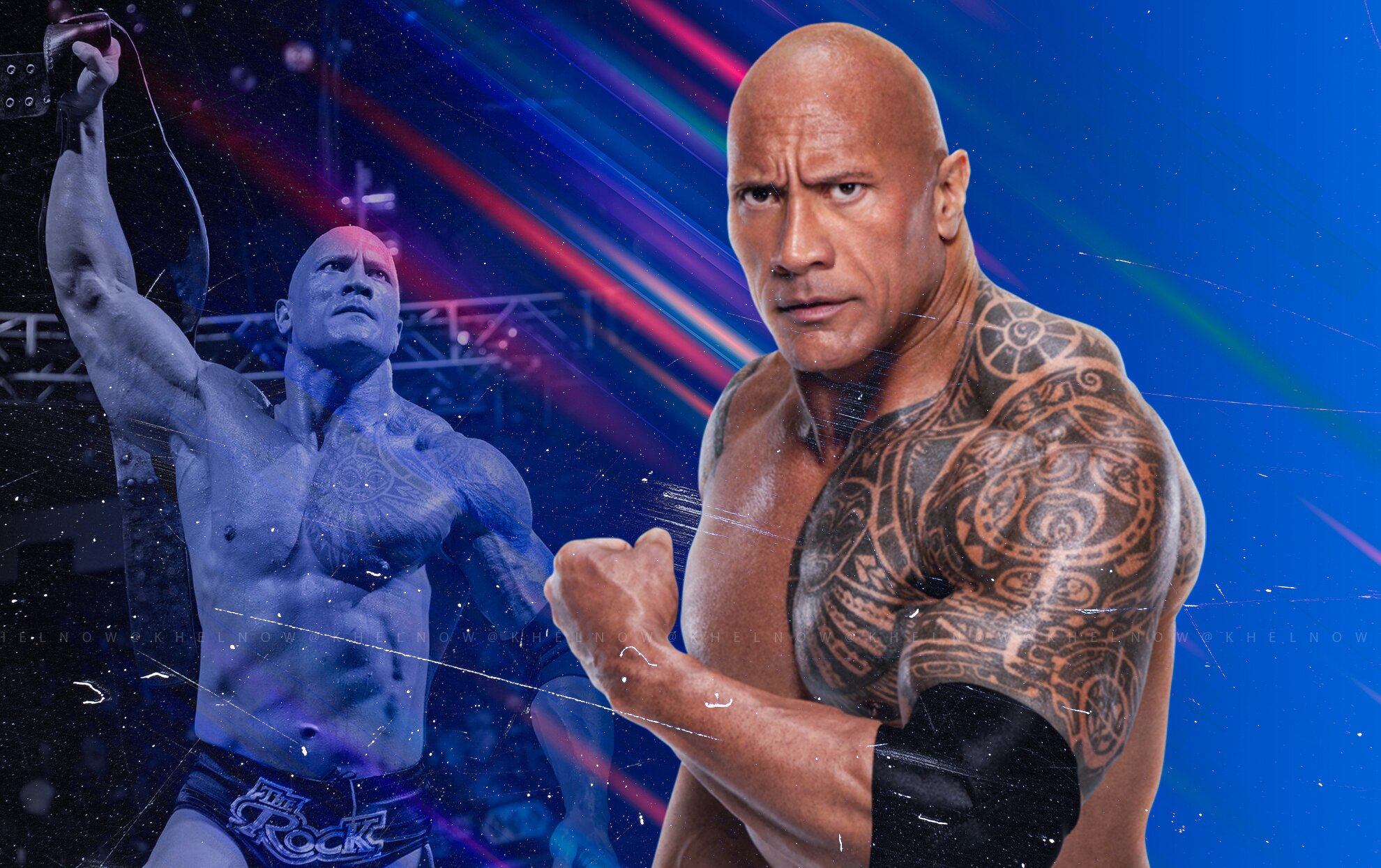 The Rock's last seven WWE matches