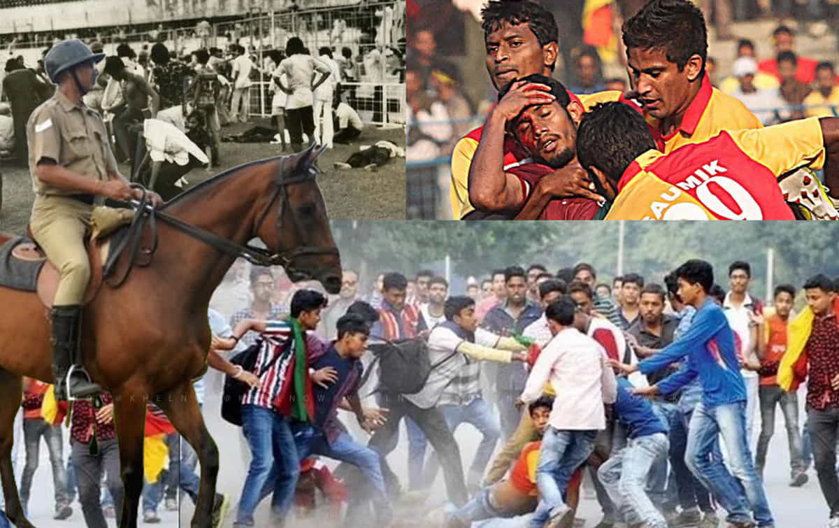 Five instances of crowd violence in Indian football