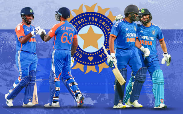 Top 5 highest partnerships by India in T20I cricket