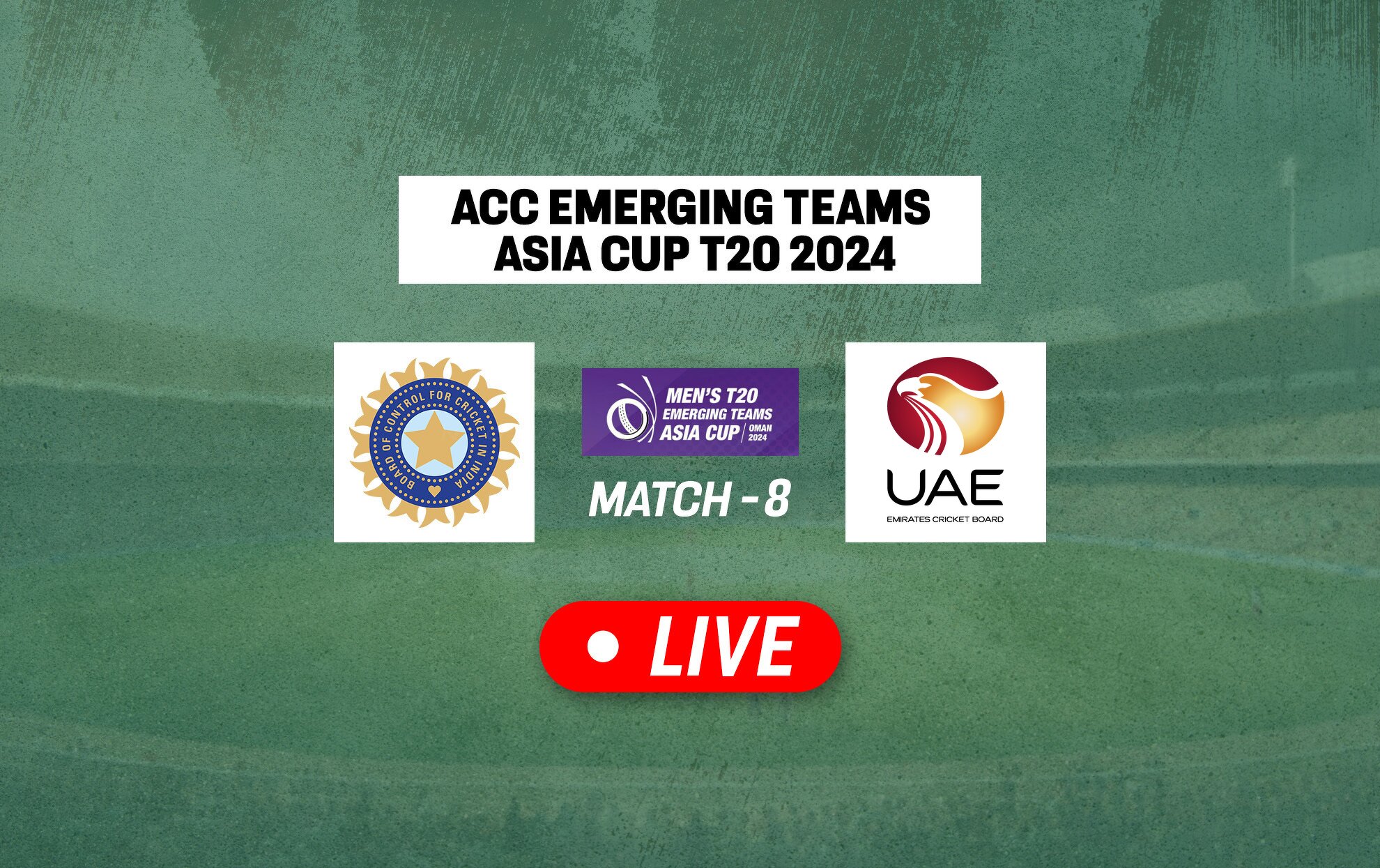 IND A vs UAE Live streaming details, when and where to watch match 8