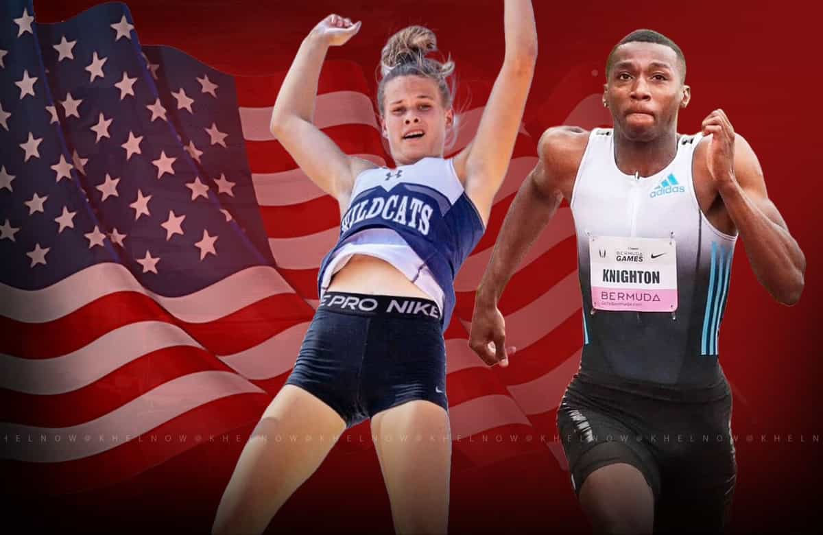 Top five best emerging USA athletes in track and field events in 2024 ft. Erriyon Knighton, Molly Haywood & more