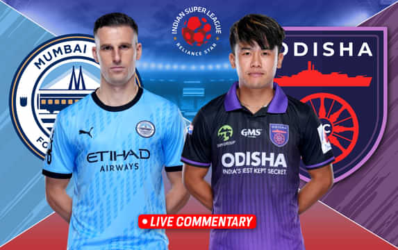 Mumbai City 1-1 Odisha FC Live | ISL 2024-25