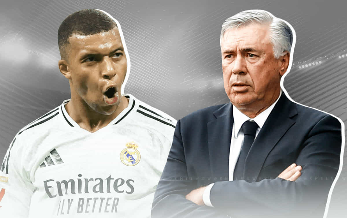 Real Madrid boss Carlo Ancelotti defend Kylian Mbappe for not taking penalty vs Getafe