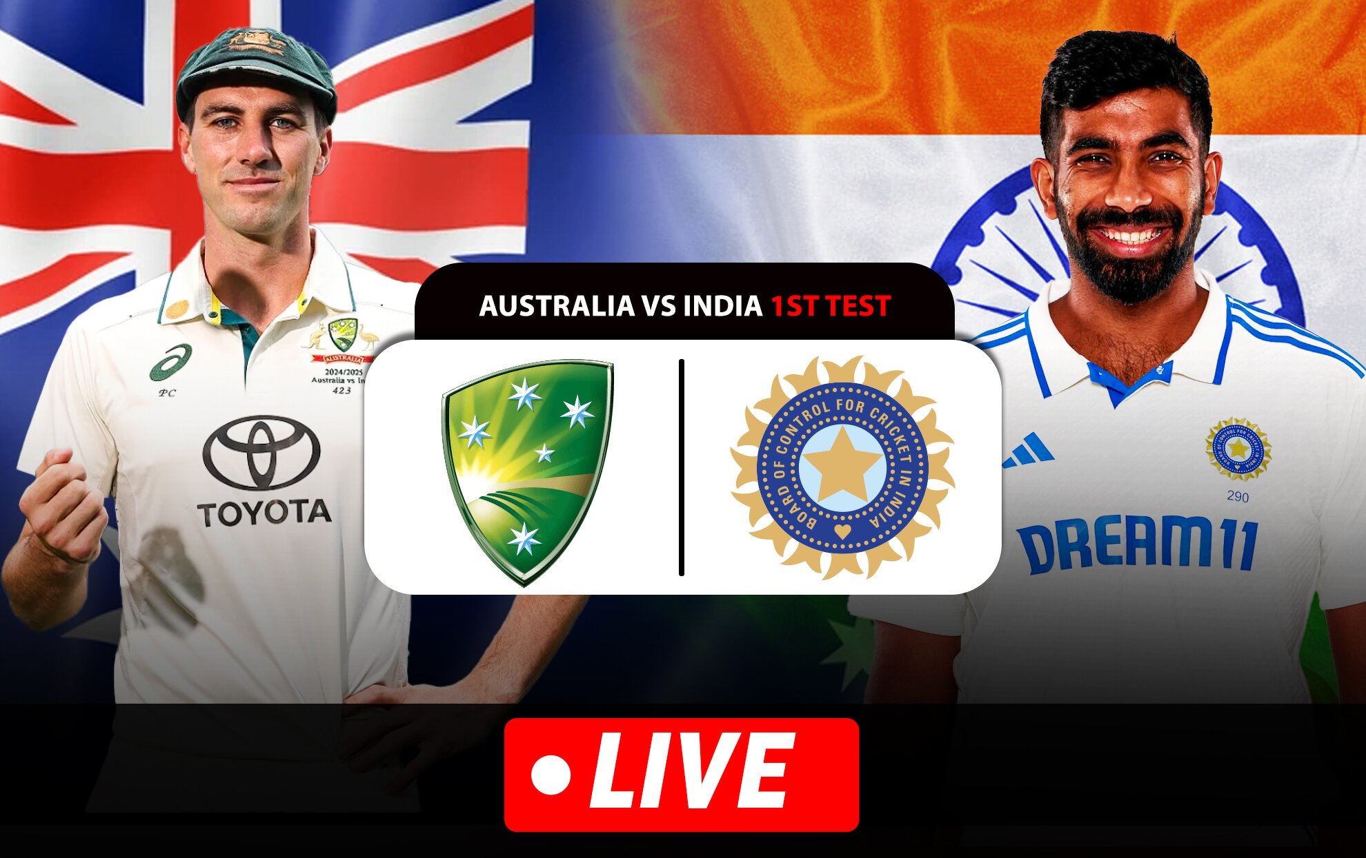 IND vs AUS Live streaming details when and where to watch 1st test of India s tour of Australia 2024