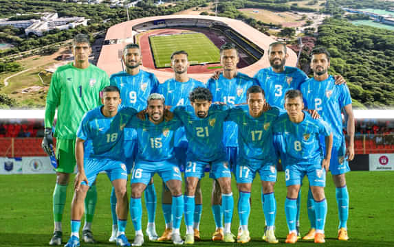 India football team's past record at Gachibowli Stadium, Hyderabad