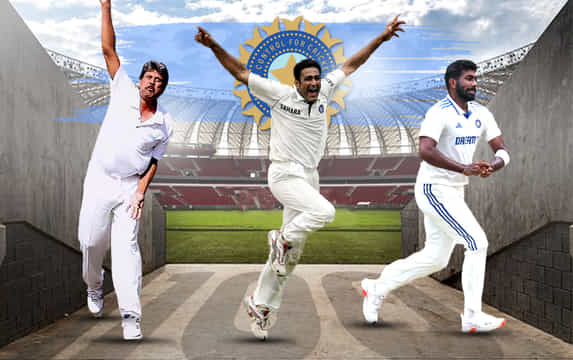 Top 8 Indian bowlers with most test five-wicket hauls in SENA countries